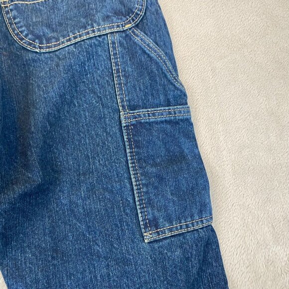 Dickies Mens Carpenter Jeans 30x32 Relaxed Fit Blue Denim Work Pants - Picture 13 of 16